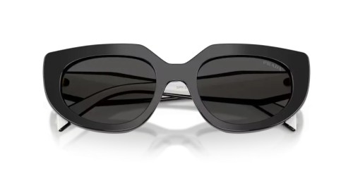 PRADA PR D02S - 20G08Z - 53 Sonnenbrillen Schwarz Oval