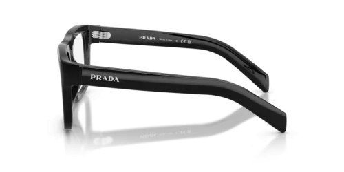 PRADA PR D02V - 16K1O1 - 54 Brillenfassungen Schwarz Rechteck