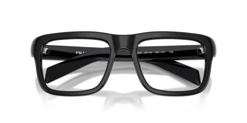 PRADA PR D02V - 16K1O1 - 54 Brillenfassungen Schwarz Rechteck