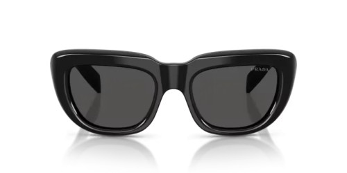 PRADA PR D07S - 16K08Z - 53 Sonnenbrillen Schwarz Rechteck
