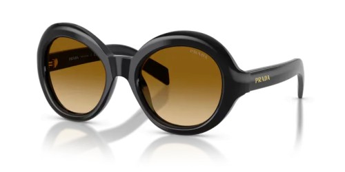 PRADA PR D08SU - 16K10X - 53 Sonnenbrillen Schwarz Rund