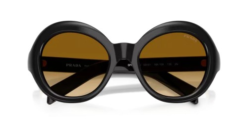 PRADA PR D08SU - 16K10X - 53 Sonnenbrillen Schwarz Rund