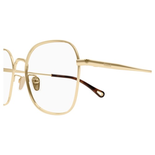 Chloé CH0245OA - 001 - 53 Brillenfassungen Gold Eckig