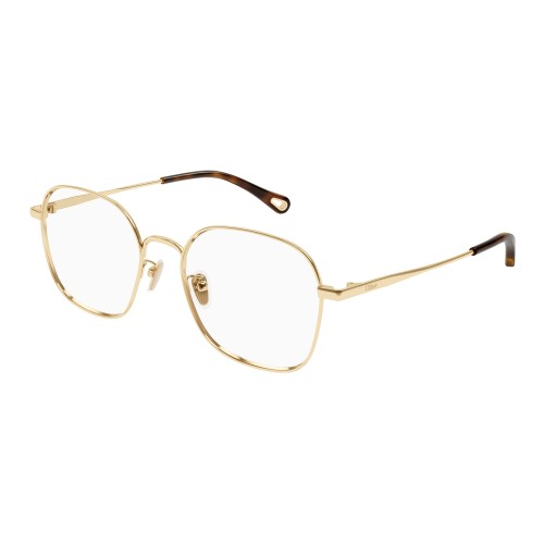 Chloé CH0245OA - 001 - 53 Brillenfassungen Gold Eckig