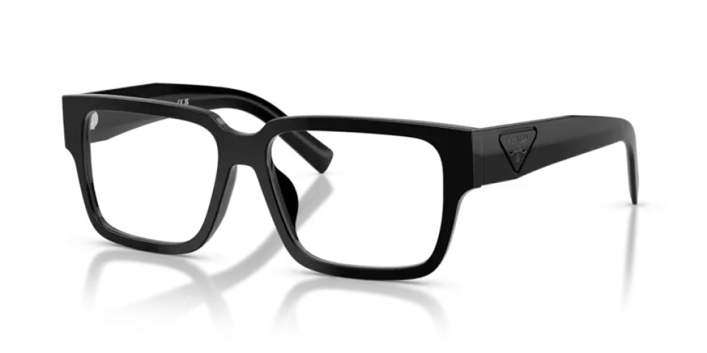 PRADA PR D10VD - 16K1O1 - 55 Brillenfassungen Schwarz Rechteck