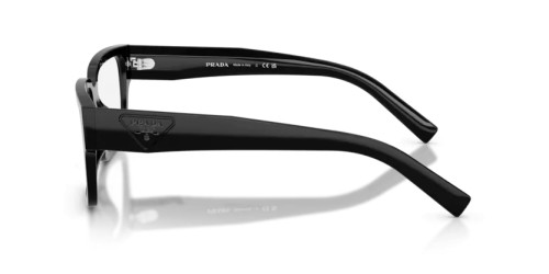 PRADA PR D10VD - 16K1O1 - 55 Brillenfassungen Schwarz Rechteck