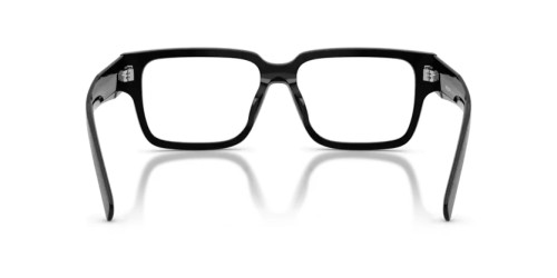 PRADA PR D10VD - 16K1O1 - 55 Brillenfassungen Schwarz Rechteck