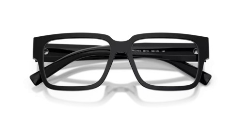 PRADA PR D10VD - 16K1O1 - 55 Brillenfassungen Schwarz Rechteck