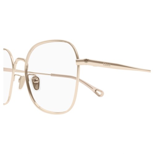 Chloé CH0245OA - 003 - 53 Brillenfassungen Gold Eckig