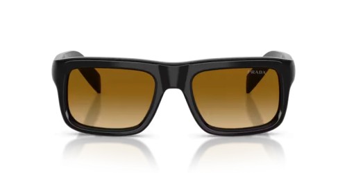 PRADA PR D11S - 16K10X - 54 Sonnenbrillen Schwarz Rechteck