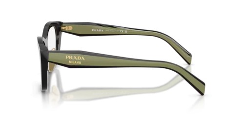 PRADA PR D11VD - 03K1O1 - 53 Brillenfassungen Schwarz