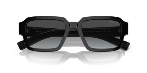 PRADA PR 02ZS - 1AB06T - 52 Sonnenbrillen Schwarz Eckig