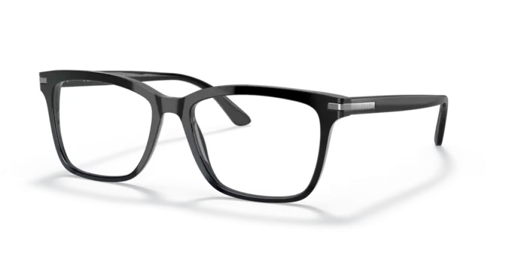 PRADA PR 14WV - 1AB1O1 - 56 Brillenfassungen Schwarz Rechteck