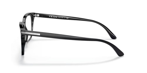 PRADA PR 14WV - 1AB1O1 - 56 Brillenfassungen Schwarz Rechteck