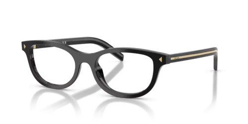 PRADA PR D01VU - 16K1O1 - 52 Brillenfassungen Schwarz Oval
