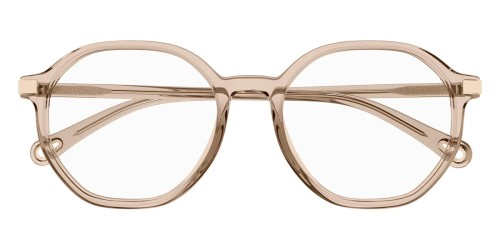 Chloé CH0249OA - 002 - 53 Brillenfassungen Rosa Eckig