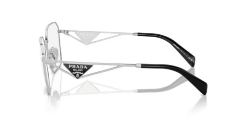PRADA PR A51V - 1BC1O1 - 55 Brillenfassungen Silber