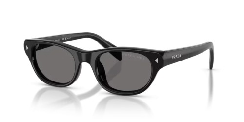 PRADA PR C08S - 16K90T - 50 - MIT POLARISIERTEN GLÄSERN Sonnenbrillen Schwarz Cat Eye