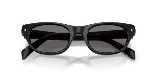 PRADA PR C08S - 16K90T - 50 - MIT POLARISIERTEN GLÄSERN Sonnenbrillen Schwarz Cat Eye