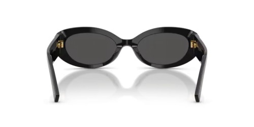 DOLCE & GABBANA DG4537 - 501/87 - 53 Sonnenbrillen Schwarz Oval