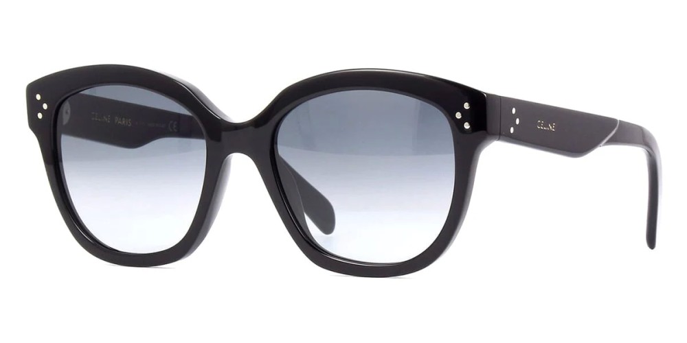 Celine CL40167I - 01B - 55 Sonnenbrillen Schwarz Rund