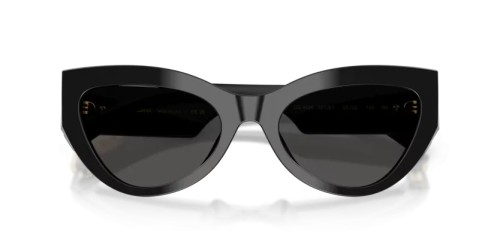 DOLCE & GABBANA DG4536 - 501/87 - 55 Sonnenbrillen Schwarz Cat Eye