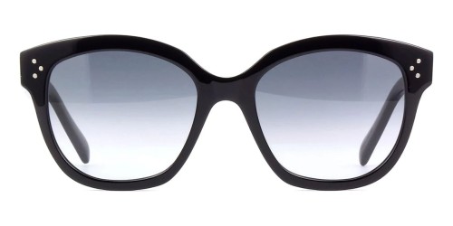 Celine CL40167I - 01B - 55 Sonnenbrillen Schwarz Rund