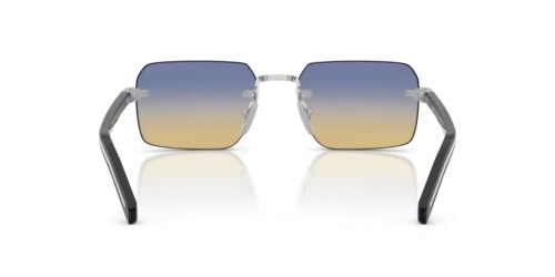 PRADA PR D55S - 1BC50E - 55 Sonnenbrillen Silber Rechteck