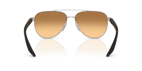 Prada Linea Rossa PS A52S - 1BC40Z - 58 Sonnenbrillen Silber Pilot (Aviator)