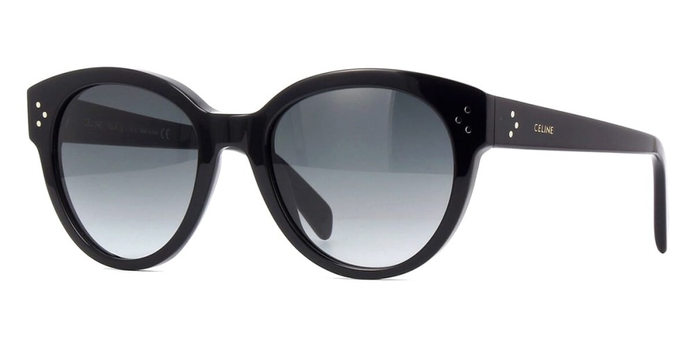 Celine CL40169I - 01B - 54 Sonnenbrillen Schwarz Rund