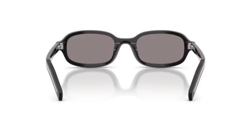 PRADA PR D06S - 16K03D - 50 Sonnenbrillen Schwarz Oval