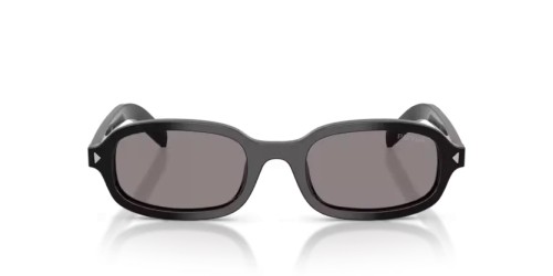 PRADA PR D06S - 16K03D - 50 Sonnenbrillen Schwarz Oval
