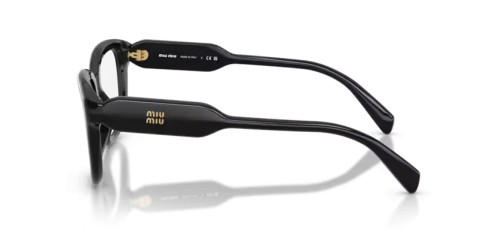 MIU MIU MU 02ZV - 16K1O1 - 53 Brillenfassungen Schwarz Rechteck