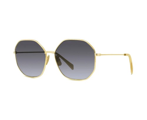 Celine CL40175U - 30B - 60 Sonnenbrillen Gold Eckig