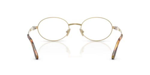 MIU MIU MU 50ZV - 5AK1O1 - 52 Brillenfassungen Gold Oval