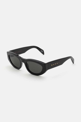 Marni BMO Rainbow Mountains Black - 52 Sonnenbrillen Schwarz Cat Eye