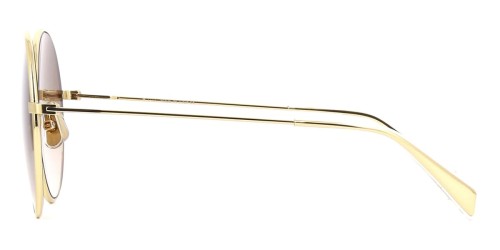 Celine CL40177U - 30F - 61 Sonnenbrillen Gold Rund