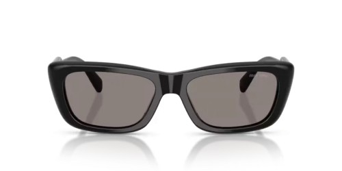 MIU MIU MU B12S - 16K80Q - 56 Sonnenbrillen Schwarz Rechteck