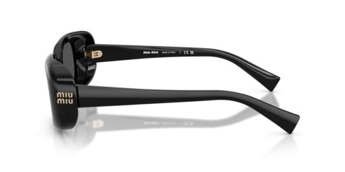 MIU MIU MU B13S - 16K08Z - 52 Sonnenbrillen Schwarz Rechteck
