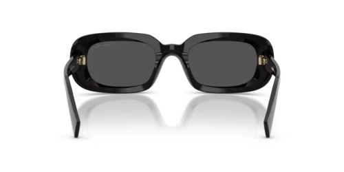 MIU MIU MU B13S - 16K08Z - 52 Sonnenbrillen Schwarz Rechteck