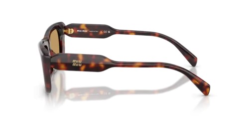 MIU MIU MU B12S - 27L10Y - 56 Sonnenbrillen Havanna Rechteck