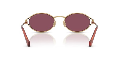 MIU MIU MU 52YS - 5AK20Y - 54 Sonnenbrillen Gold Oval