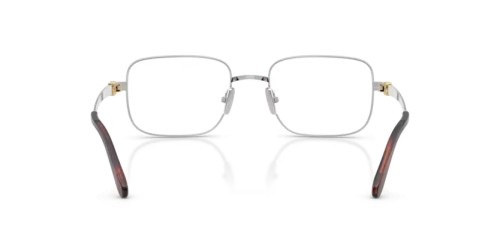 MIU MIU MU 51ZV - 1BC1O1 - 52 Brillenfassungen Silber Rechteck