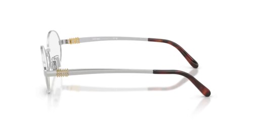 MIU MIU MU 50ZV - 1BC1O1 - 52 Brillenfassungen Silber Oval