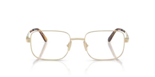 MIU MIU MU 51ZV - ZVN1O1 - 52 Brillenfassungen Hellgold Rechteck