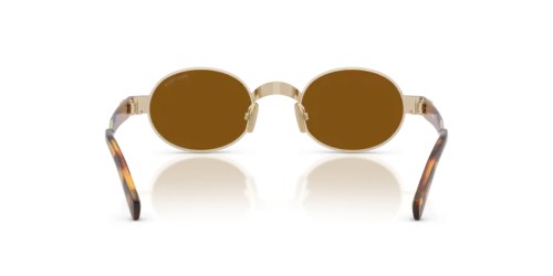 MIU MIU MU B51S - 22M20V - 47 Sonnenbrillen Altes Gold Oval