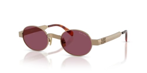 MIU MIU MU B51S - 7OE30Y - 47 Sonnenbrillen Bronze Oval