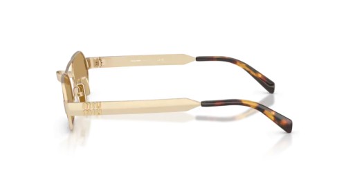 MIU MIU MU B52S - 22M10Y - 52 Sonnenbrillen Altgold Oval