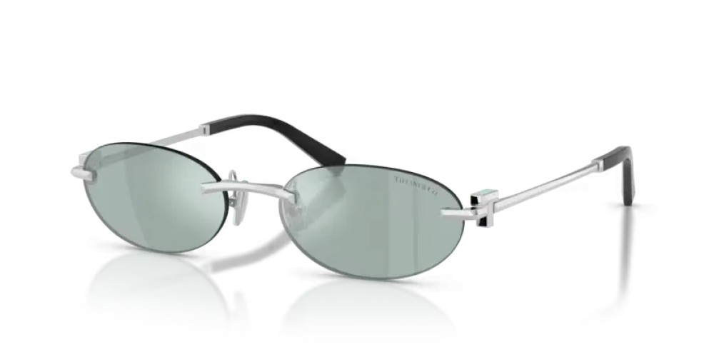TIFFANY & CO. TF3119D - 600165 - 56 Sonnenbrillen Silber Oval