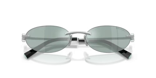 TIFFANY & CO. TF3119D - 600165 - 56 Sonnenbrillen Silber Oval